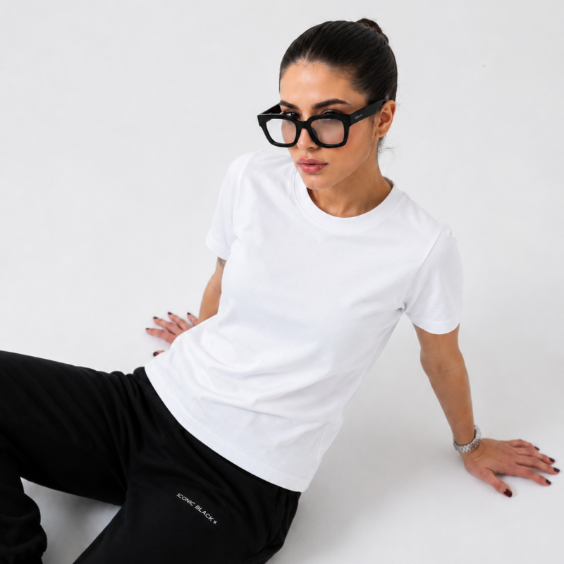 White Regular Fit T-Shirt